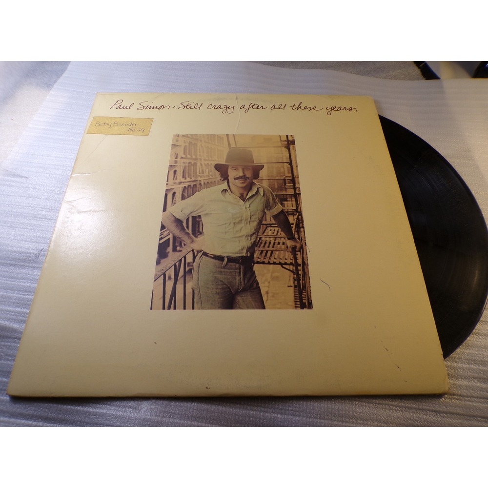 Paul Simon Still Crazy After All These Years Vinyl LP 1975 Columbia PC 33540 Rec